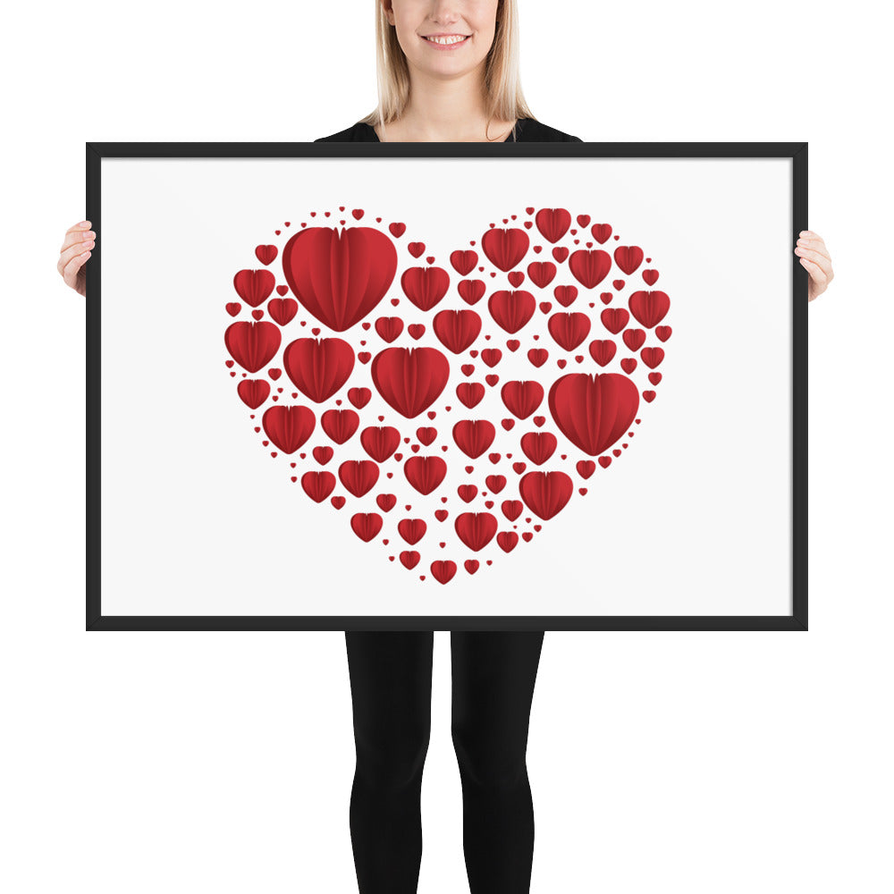 Enhanced Matte Paper Framed Poster (in)